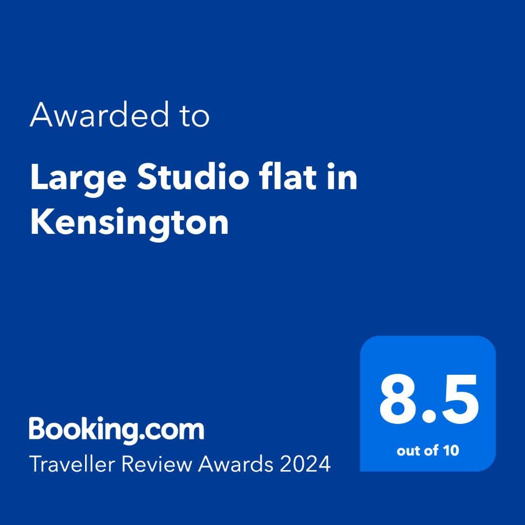 Large Studio Flat In Kensington Londres Exterior foto